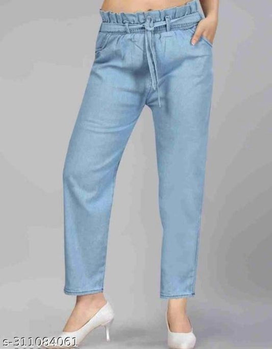 Denim Jeans for Women (Blue, 28)