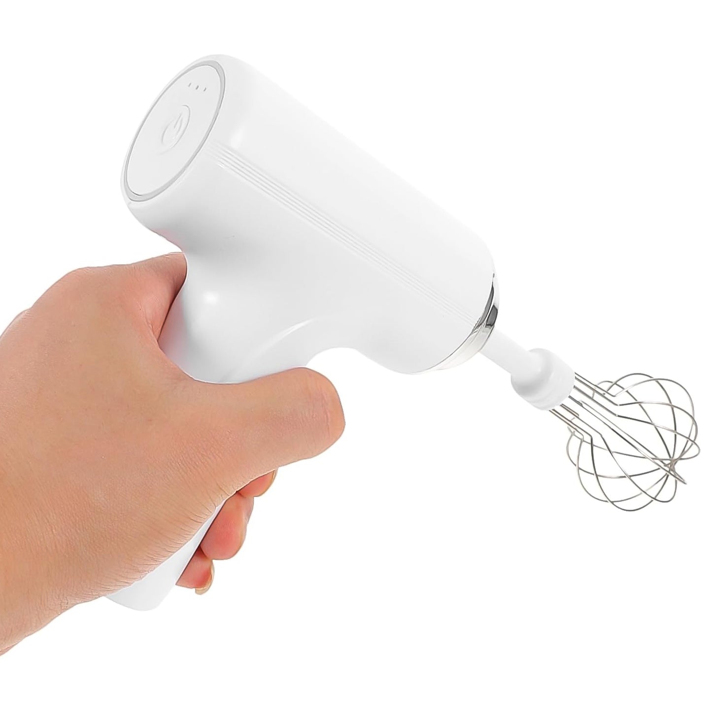 2813 Wireless Hand Mixer Charging Handheld  2pc Portable Whisk Mini High Power Beater Baking Hand Held Mixer Portable Kitchen Blender.