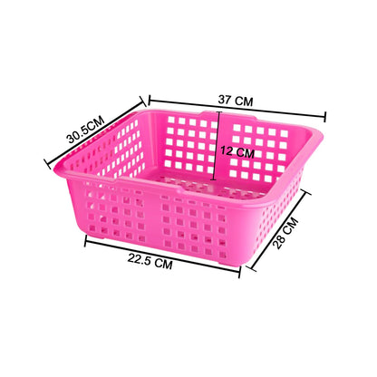 2482 Plastic Medium Size Cane Fruit Baskets