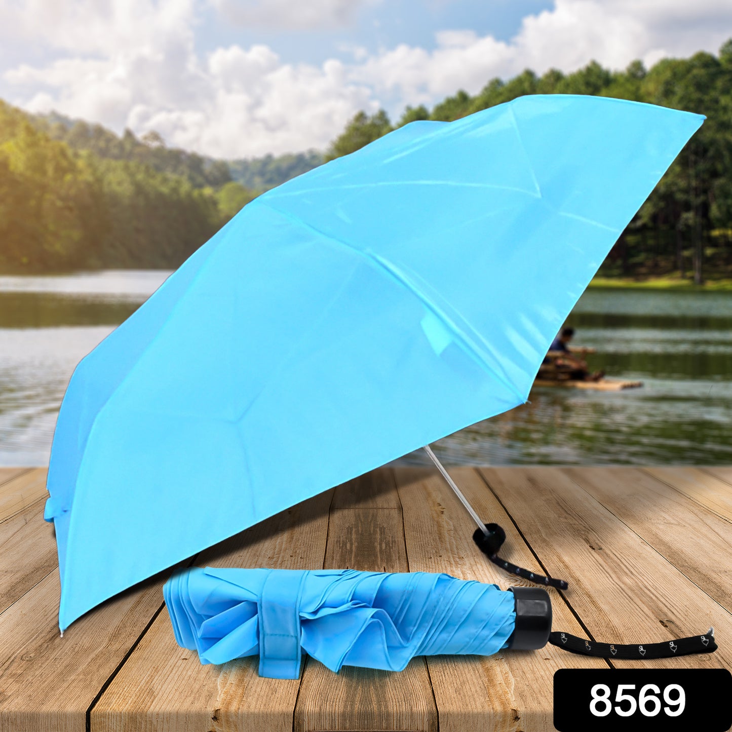 3-foldumbrella Summer Sun And Rain Protectionfoldable Cute Umbrella Uv Protection Rain Sun Umbrella  Travel Accessories  Umbrella For Children Girls And Boys (1 Pc)