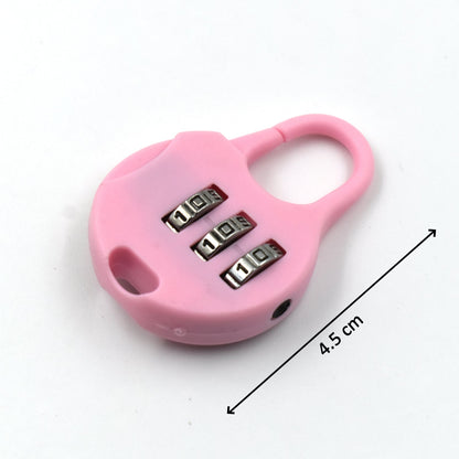 6108 3 Digit Zipper Lock And Zipper Tool Used Widely In All Security Purposes Of Zipper Materials.