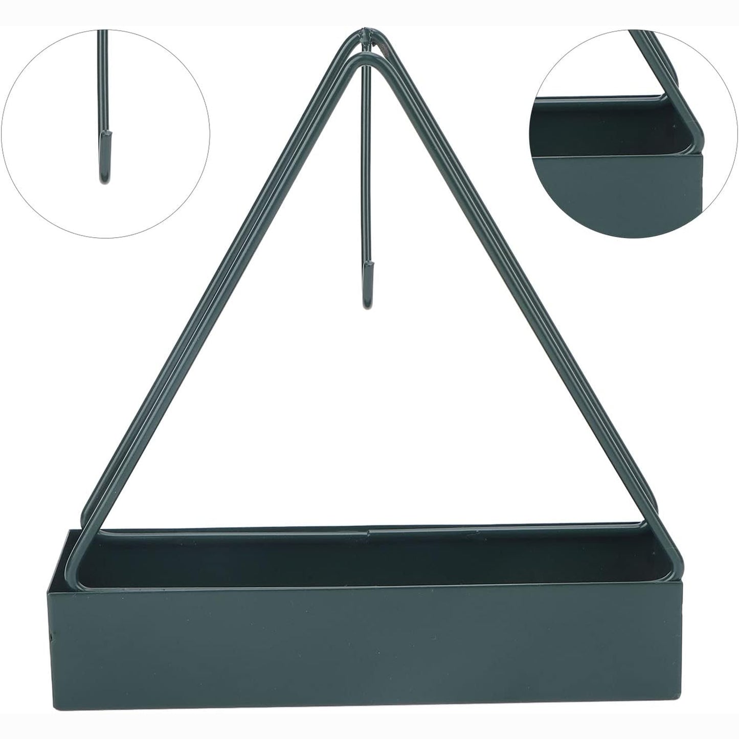 12880 Mosquito Coil Holder Frame Triangular Shape Iron Mosquito Incense Holder Mosquito Repellent Incense Holder Hanging Mosquito Repellent Outdoor Stylish Mosquito Repellent Incense Holder