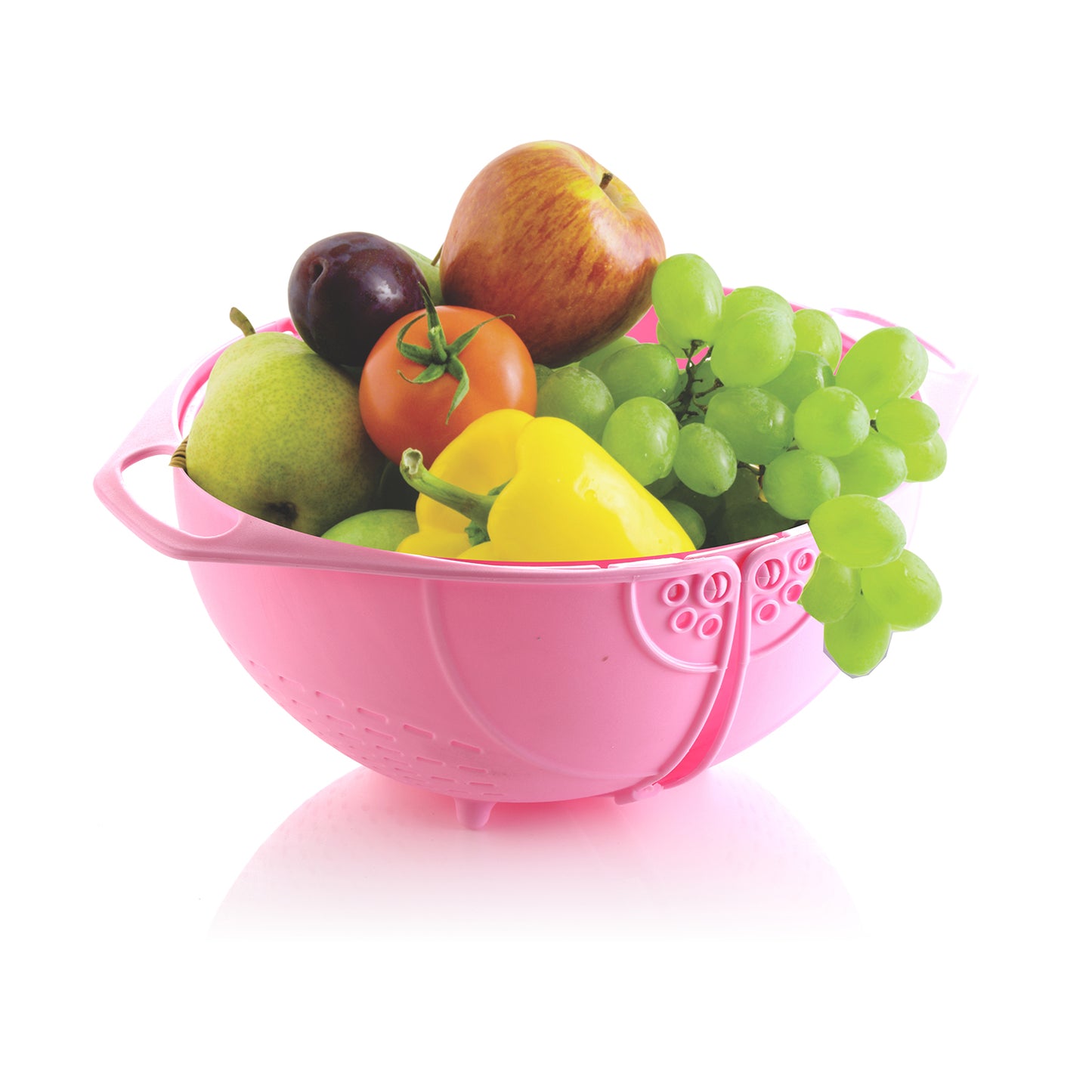 8111 Ganesh Fruit And Vegetable Basket Plastic Fruit  Vegetable Basket