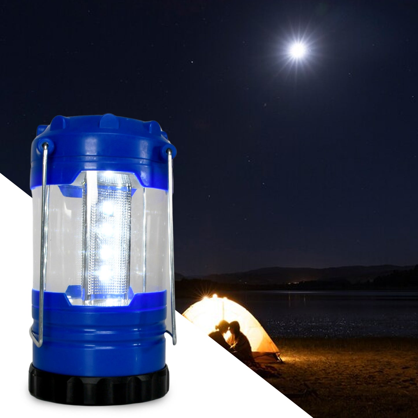 12690 Camping Lanterns White Light Safe Durable Tent Light Portable And Lightweight For Hiking Night Fishing For Camping Waterproof Battery Battery Operated Light (Battery Not Included)