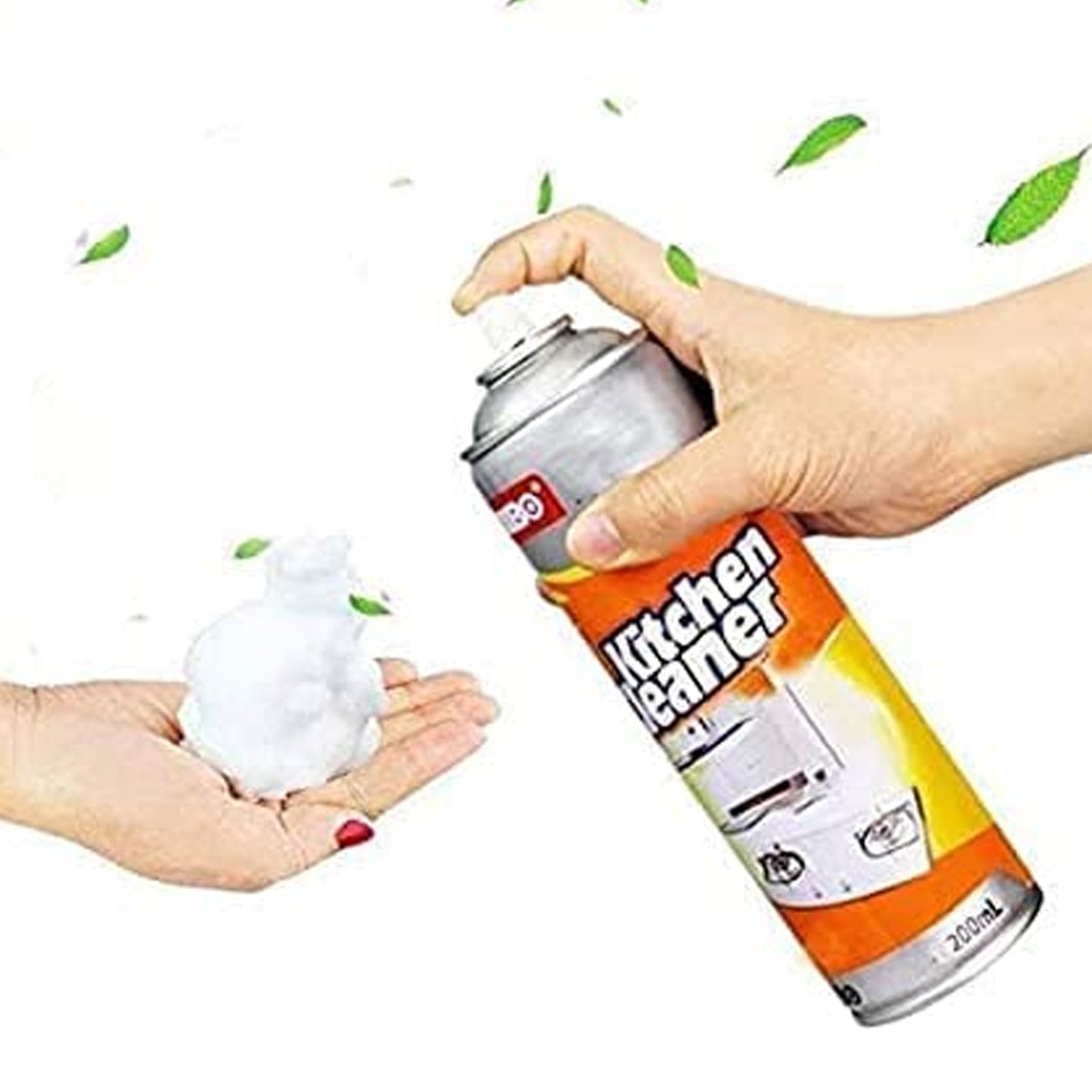 1331 Multipurpose Bubble Foam Cleaner Kitchen Cleaner Spray Oil  Grease Stain Remover Chimney Cleaner Spray Bubble Cleaner All Purpose Foam Degreaser Spray (500 Ml)