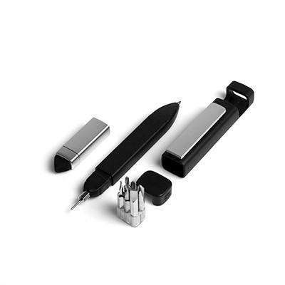 7470 Pen-shaped Phone Holder With Screwdriver Sets Multi-function Pen 4 In 1 Tech Tool Pen Portable Phone Tools With Capacitive Stylus Ball Point Pen Mobile