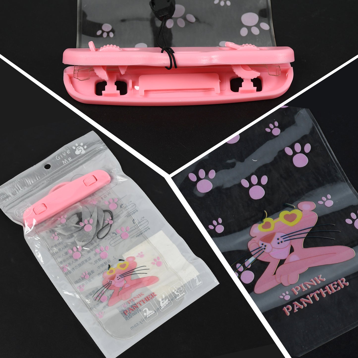 6388 Waterproof Pouch Zip Lock Mobile Cover Under Water Mobile Case For All Type Mobile Phones