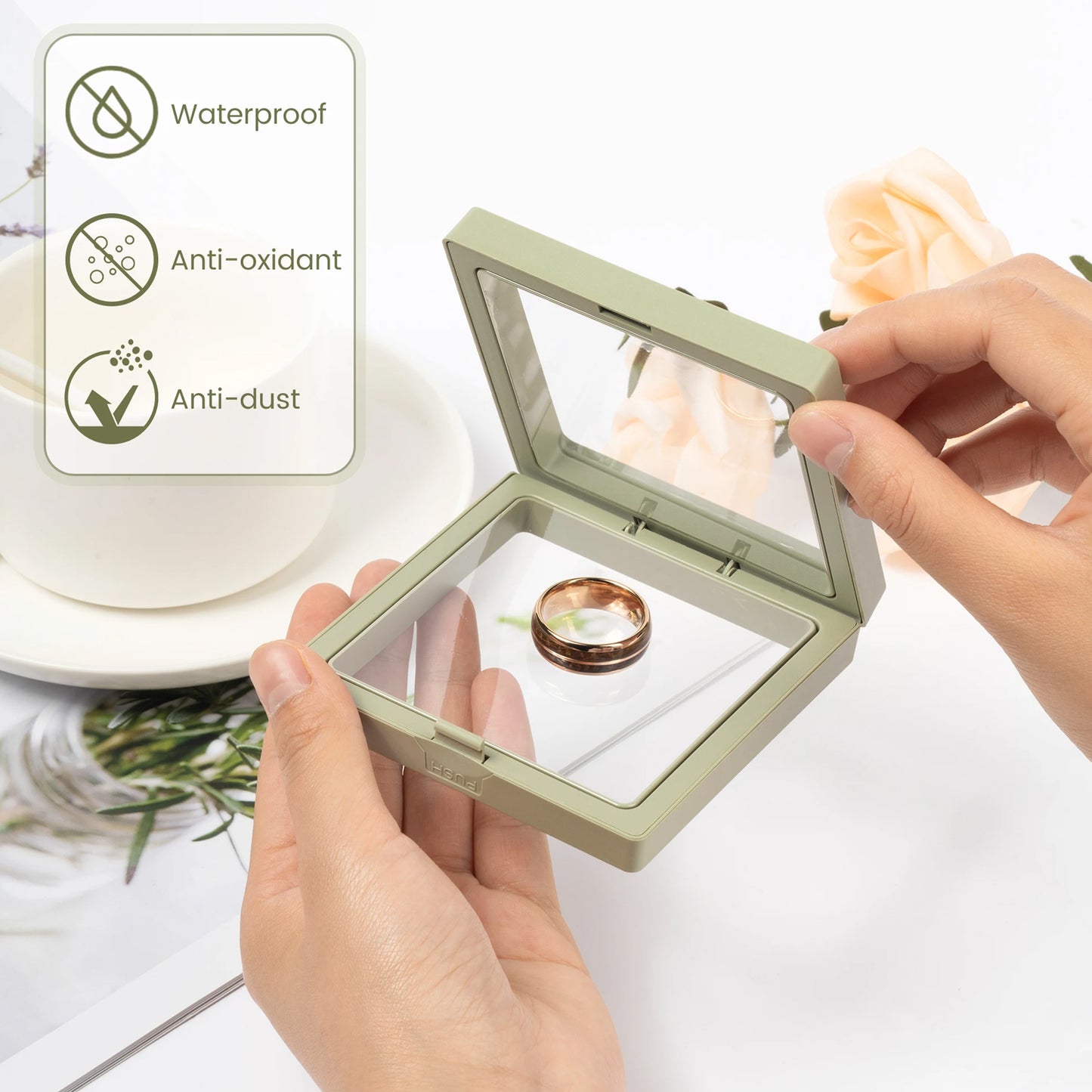 Gift Packaging 3d Floating Frame Display Case (1 Pc)