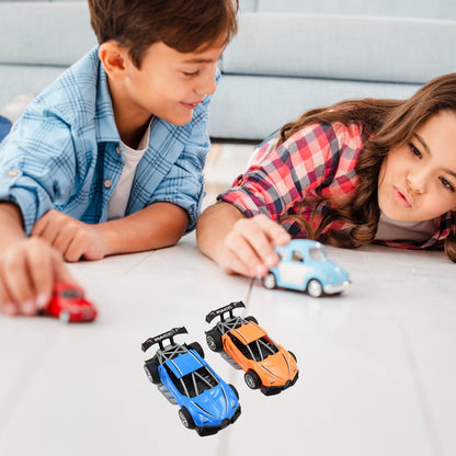 Mini Pull Back Racing Car Widely Used By Kids  Children  (8 Pcs Set  Mix Color)