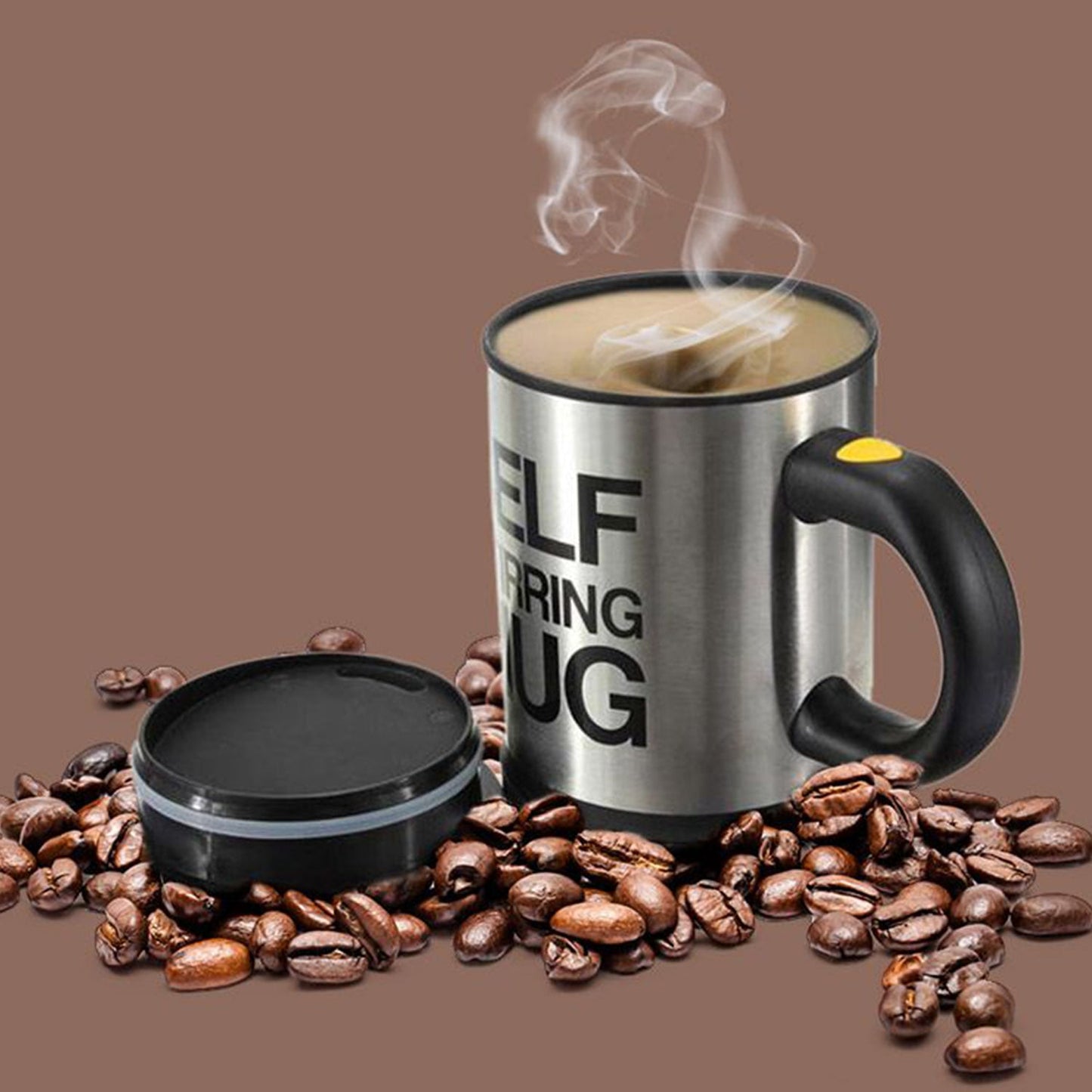 4791 Self Stirring Mug Used In All Kinds Of Household And Official Places For Serving Drinks Coffee And Types Of Beverages Etc.