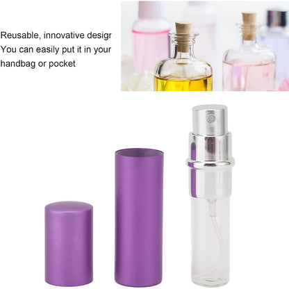 12717 Empty Spray  Perfume Bottle Refillable Fine Mist Perfume For Sanitizer Travel Beauty Makeup Perfume Filler(1 Pc)