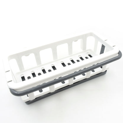 8788 Multipurpose Platic Hanging Drain Rack Retractable Sponge Storage Hanging Rack With Adhesive Hook For Kitchen And Bathroom Dishcloth Holders Basket Drying Tray Organizer