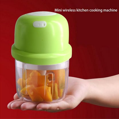 2485 Portable Usb Rechargeable Electric Chopper Fruit Vegetable Onion Chopper Garlic Chopper