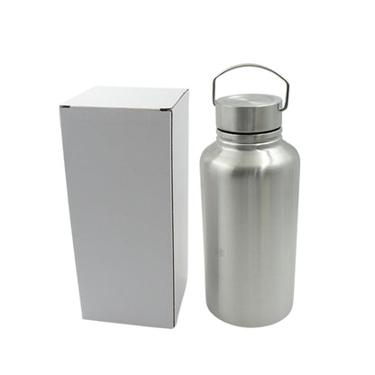 8418 Big Stainless Steel Water Bottle With Handle Fridge Water Bottle Stainless Steel Water Bottle Leak Proof Rust Proof Hot  Cold Drinks Gym Sipper Bpa Free Food Grade Quality Steel Fridge Bottle For Officegymschool (Big)