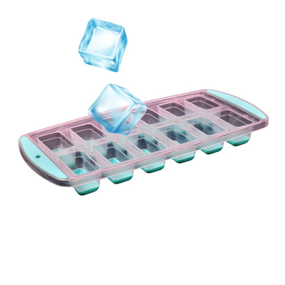 7170   12 Grid Silicon Ice Cubes Making Tray Food Grade Square Ice Cube Tray  Easy Release Bottom Silicon Tray