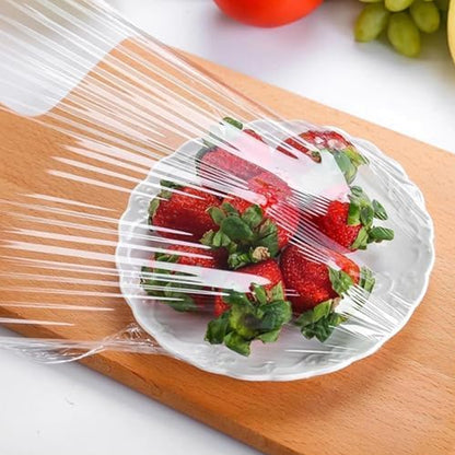 Disposable Elastic Food Storage Covers Bag (100 Pcs Set  Big)