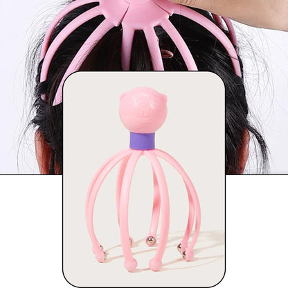 6098 Octopus Stress Relief Therapeutic  Scalp Massager