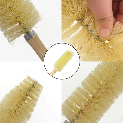 13 Inch Bottle Brush Bristle Brush With Wood Handle Washing Brush With Wooden Handle Kitchen Cleaning Tool Brushes For Dish Tumbler Teapot Cup Pan