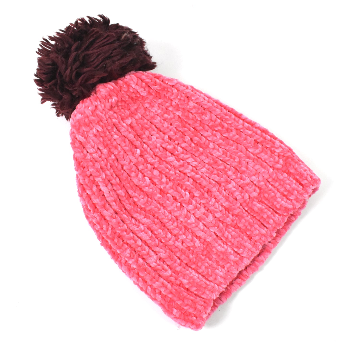 Soft Winter Cap Woolen Inside Fur Beanie Cap (1 Pc  Mix Design  Color)