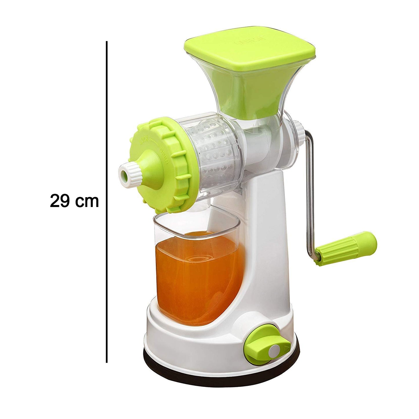 8103 Ganesh Kitchenware Plastic Hand Juicer New Smart Fruit  Vegetable Multipurpose Juicer (Colorrandom Greenblueredorange) ( Colors May Vary )  (Multicolor Pack Of 1)