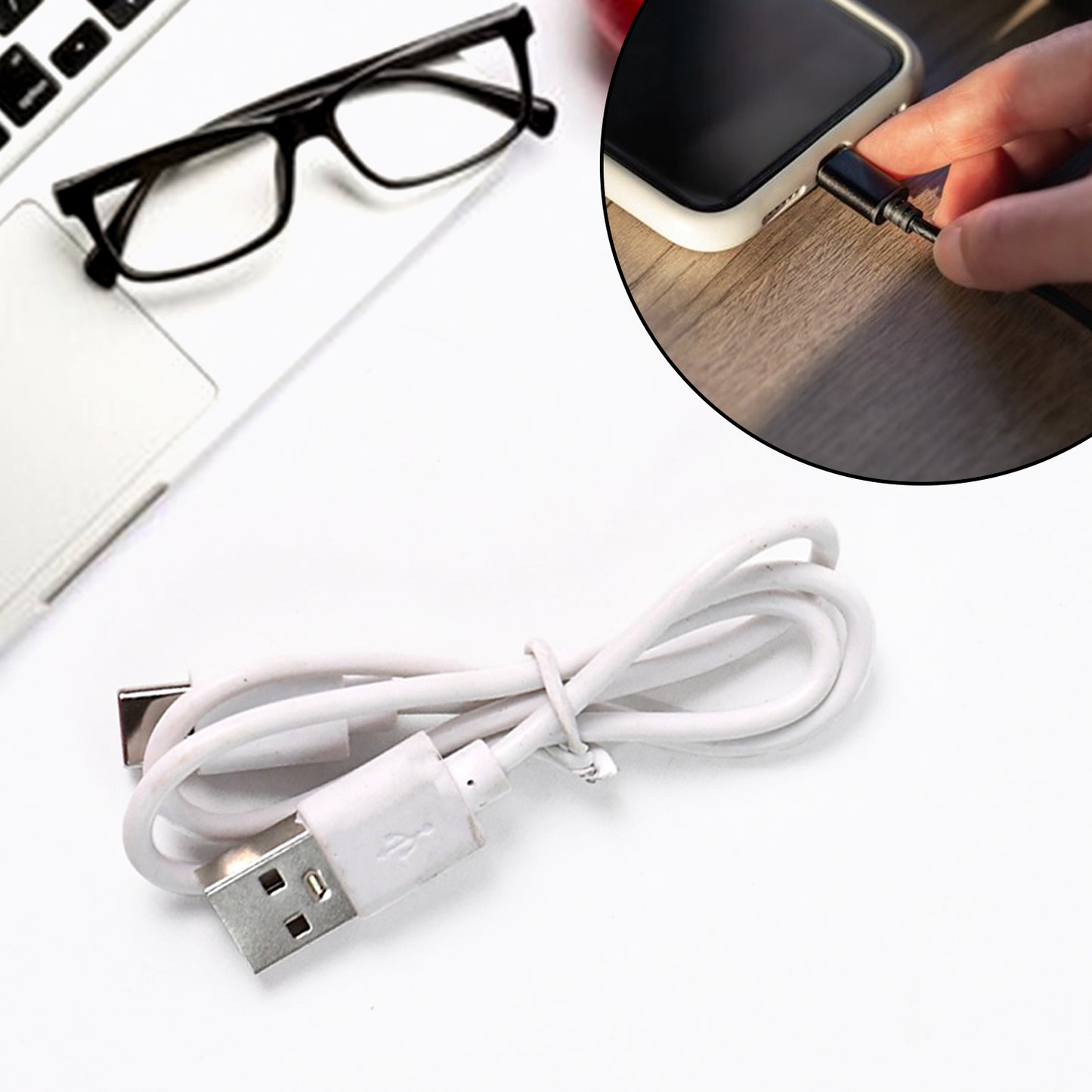 Type C Charging Cable (1 Pc  50 Cm)
