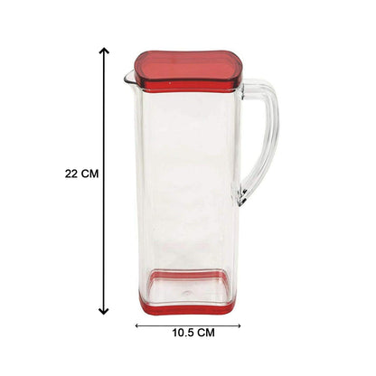 2789 2000ml Square Jug For Carrying Water And Types Of Juices And Beverages And All.