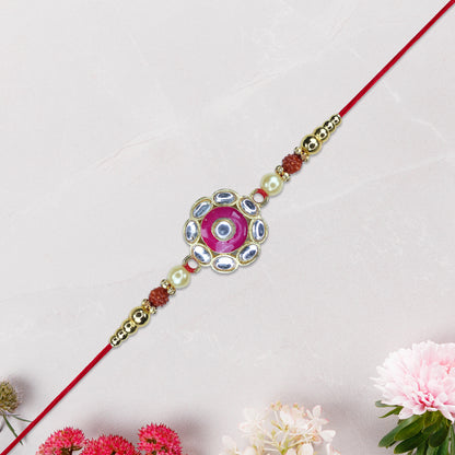 Kundan Pearl Rakhi