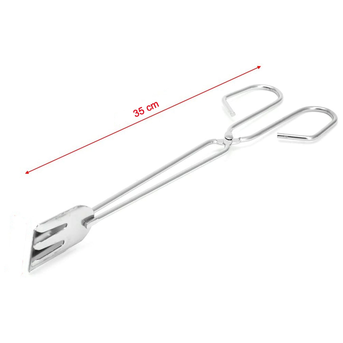 2881 Multi Functional Metal Bbq Clip Tongs Clamp For Garbage Charcoal Serving Tools