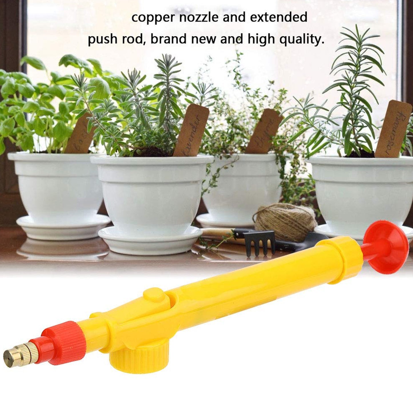 0470 Water Bottle Spray Gun Nozzle Manual Adjustable Water Pump Garden  Washing Hand Held Sprayerwatering Can Sprayer Pressure Nozzle Irrigation Tool And Pump For Efficient Care - Boost Your Gardening Experience (1 Pc)