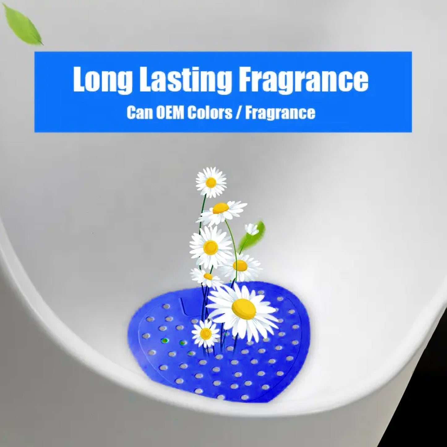 1103 Urinal Screen Deodorizer Scented Urinal Screen Lasting Fragrance Silicone Clean Descaling