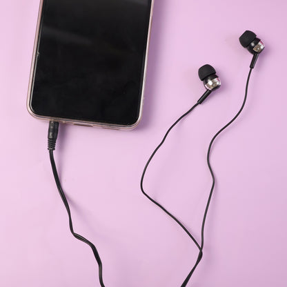 Wired Stereo Earphones With 3.5mm Jack (1 Pc  1.2m Cable)