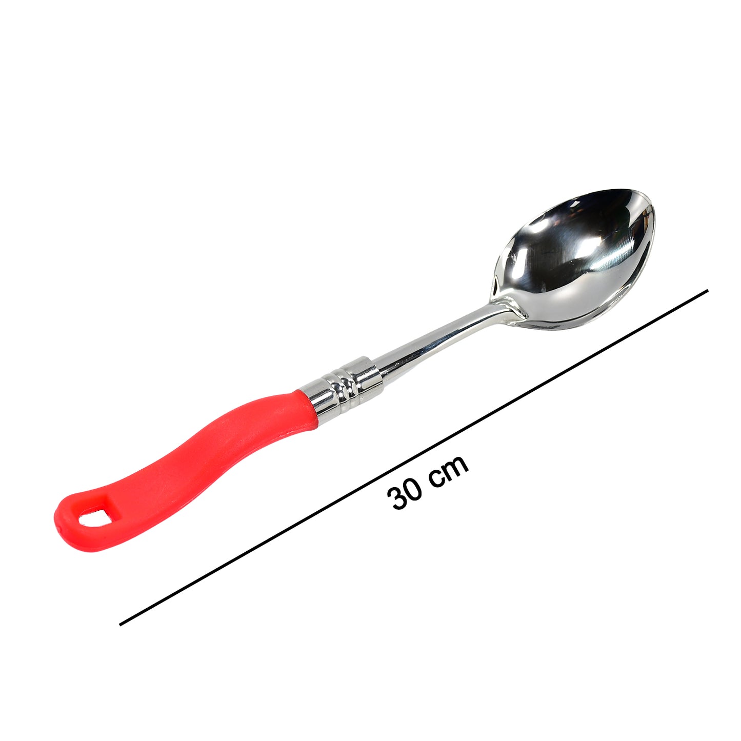 2936 Stainless Steel Serving Spoon With Plastic Handle