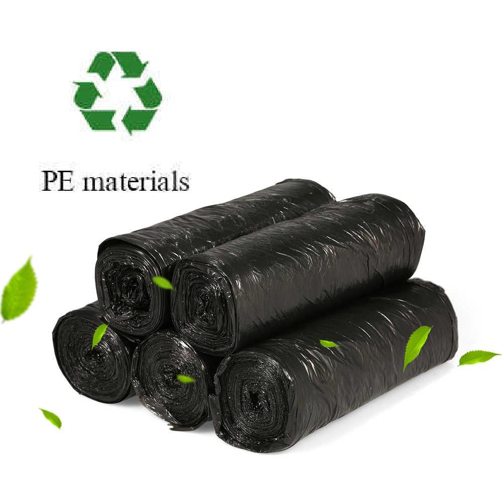 1575 Garbage Bags Medium Size Black Colour (24 X 32)