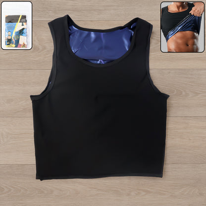 Mens Slim Fit Sweat Shaper Tank Top (Xxlxxxl 1 Pc)