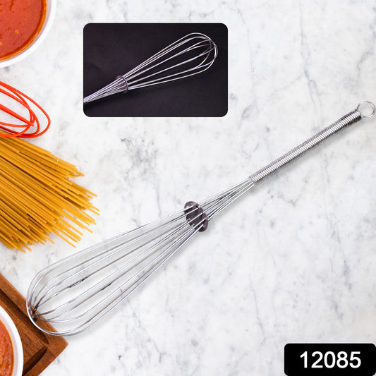 Stainless Steel Manual Milk Frother Egg Whisk Free Egg Separator (1 Pc)