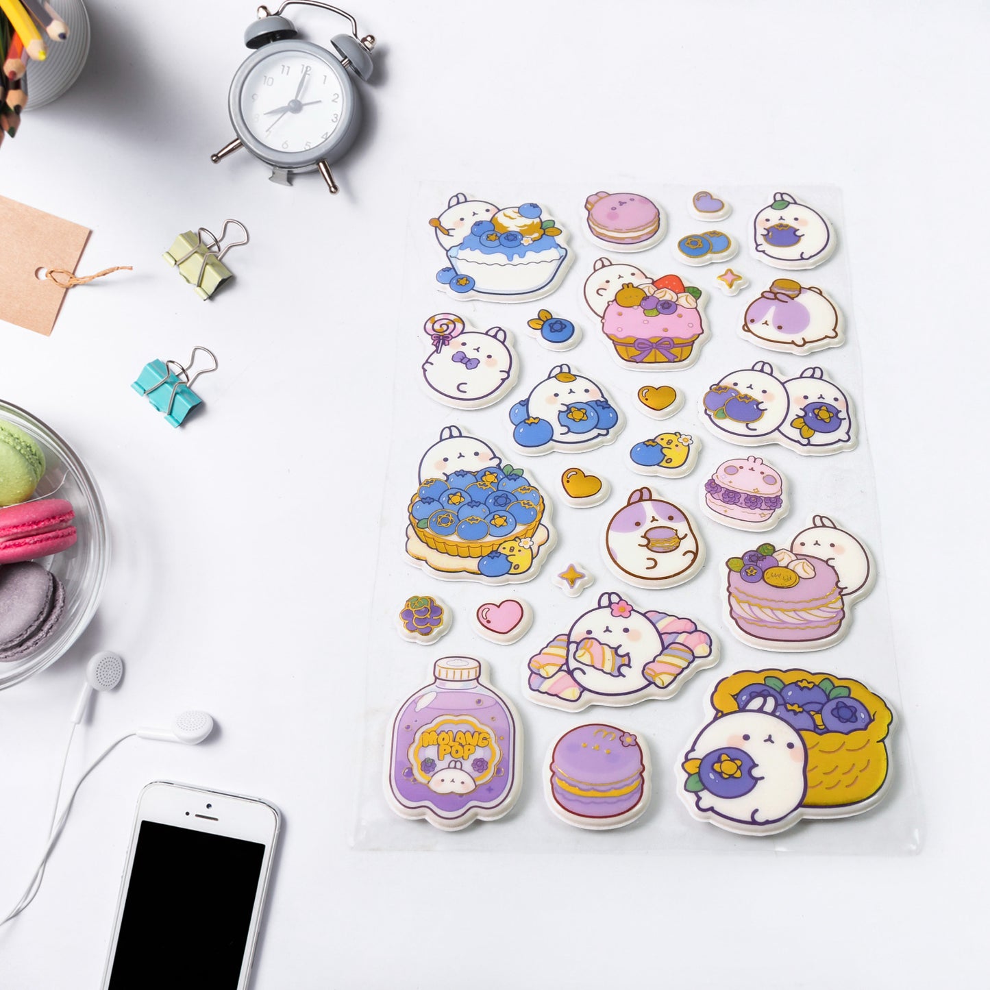 Multipurpose Adhesive 3d Stickers (1 Sheet  1710 Cm)