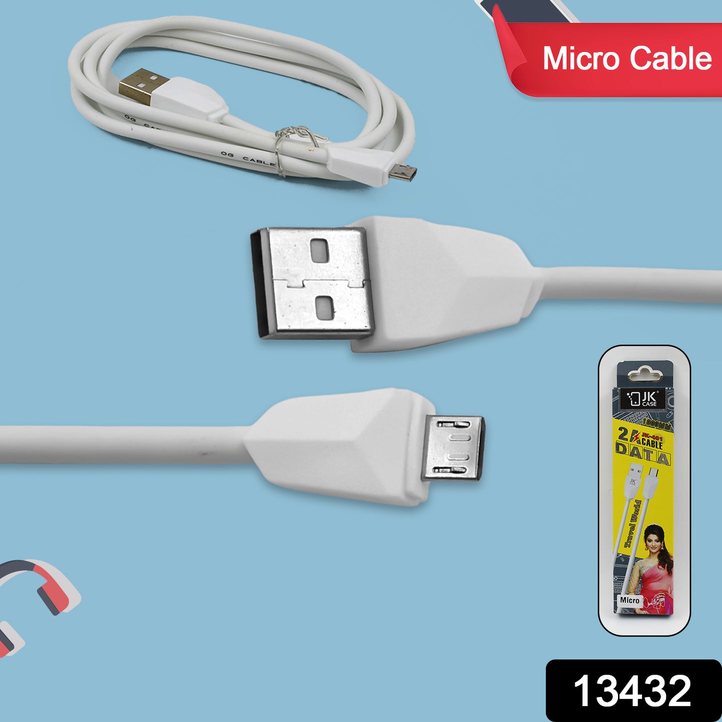 2a Fast Charging For Android Micro Cable (1000 Mm)