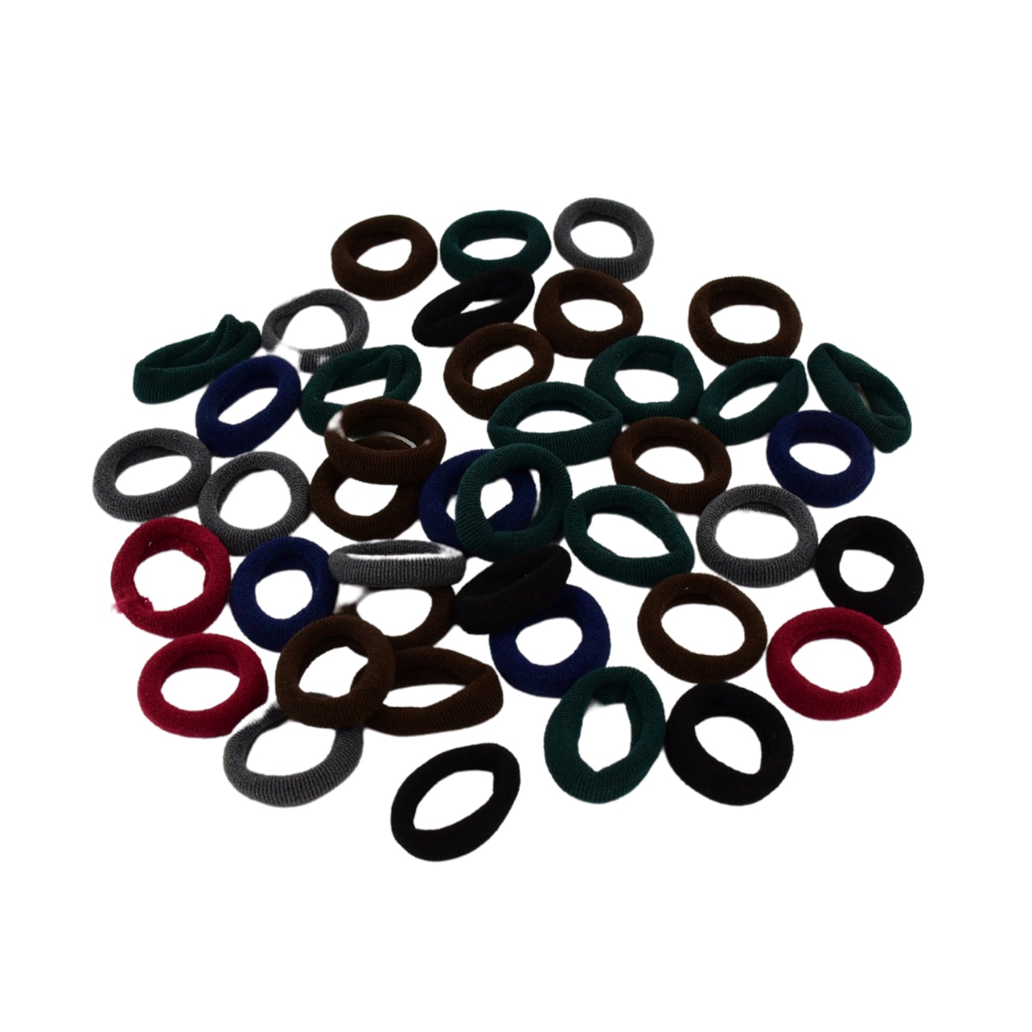 Small Ponytail Holder Bands For Hair Rubber Bands (Pack Of 50  Multicolour)