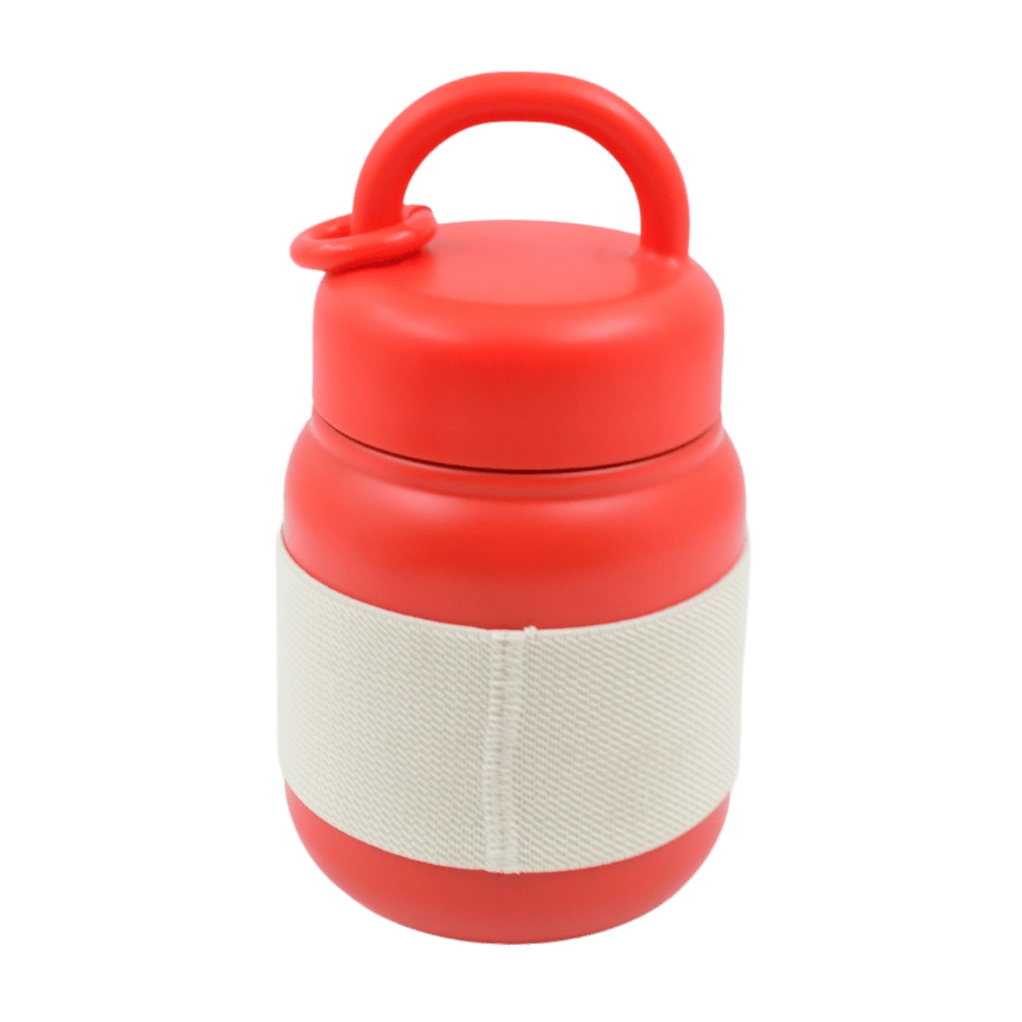 Stainless Steel Mug  Bottle Vacuum Insulated Cup With Handle  Rubber Grip (550 Ml)