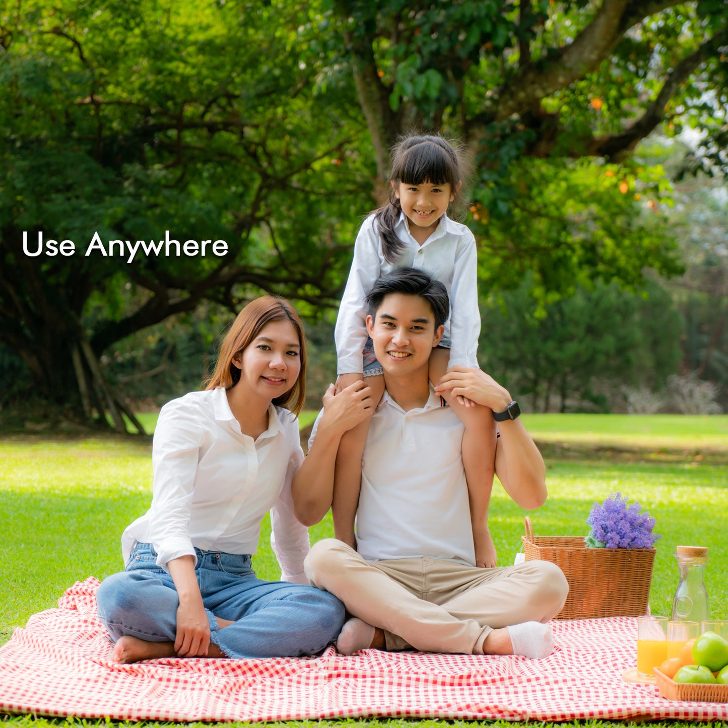 1098 Picnic Blanket Beach Mat Picnic Blanket For Indoor And Outdoor Sand Proof Waterproof Larger Mat For Beach Travel Camping Hiking Park Grass Handy Mat Tote Foldable (190cmx146cm)