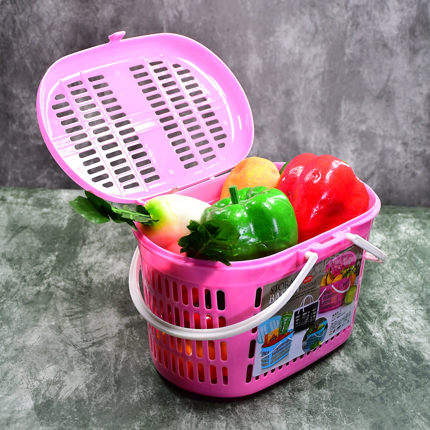 2924 Multipurpose Basket Multi Utility Or Storage For Picnic Small Baskets.