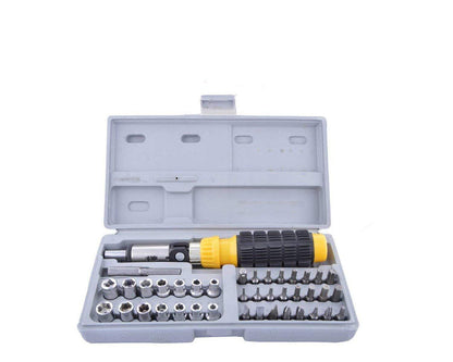 0423 Socket And Screwdriver Tool Kit Accessories (41 Pcs)