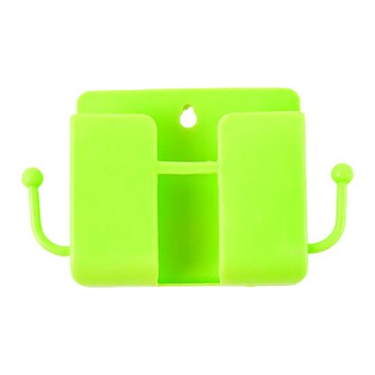 1 Pc Neon Green Wallmount Mobile Stand With Hook