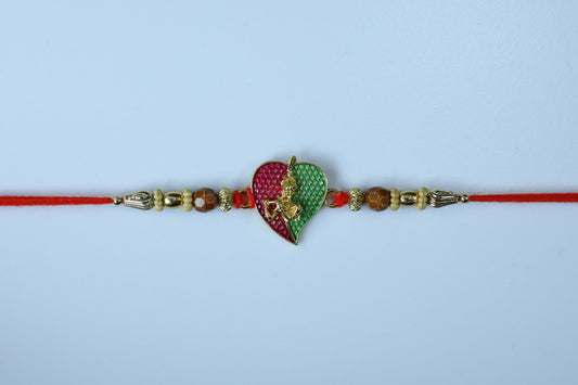 Krishna Playing Basoori Design Rakhi