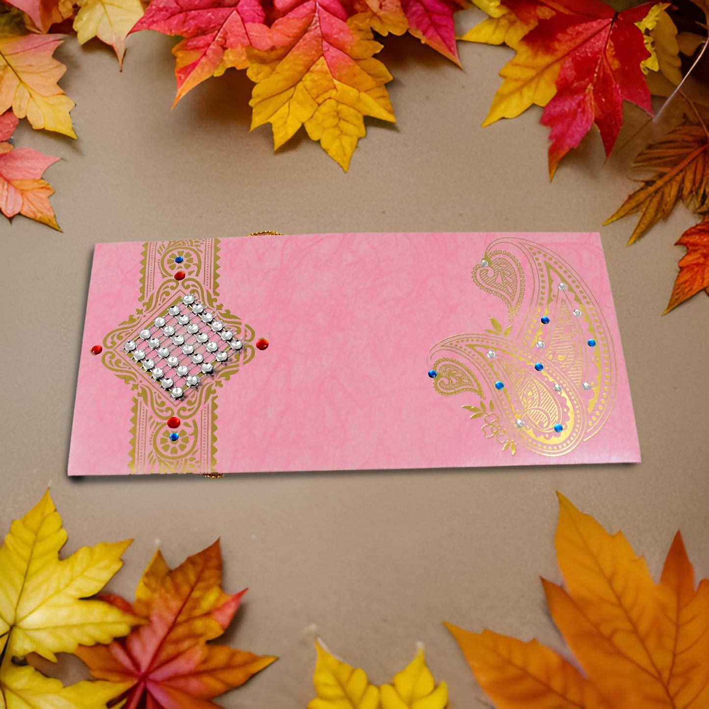 Wedding Gift Envelopes Gift Card (1 Pc  Multicolour)