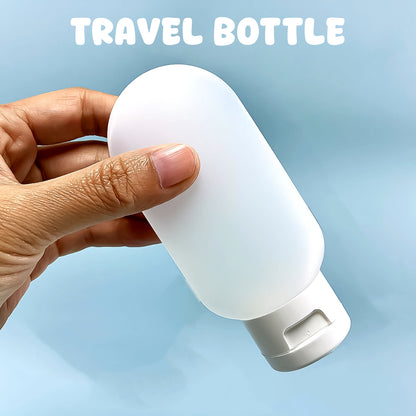 Small Plastic Travel Bottle Set Travel Shampoo And Conditioner Bottles (1 Pc  60 Ml Approx  Mix Color)