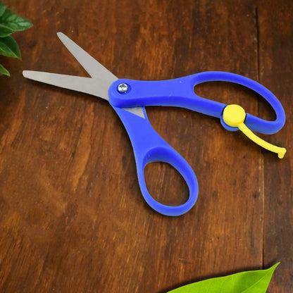 Multipurpose Scissors  Comfort Grip Handle And Stainless Steel Blades (1 Pc  Mix Color  Design)