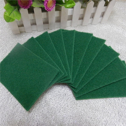 3410 Scrub Sponge Cleaning Pads Aqua Green  10pcs