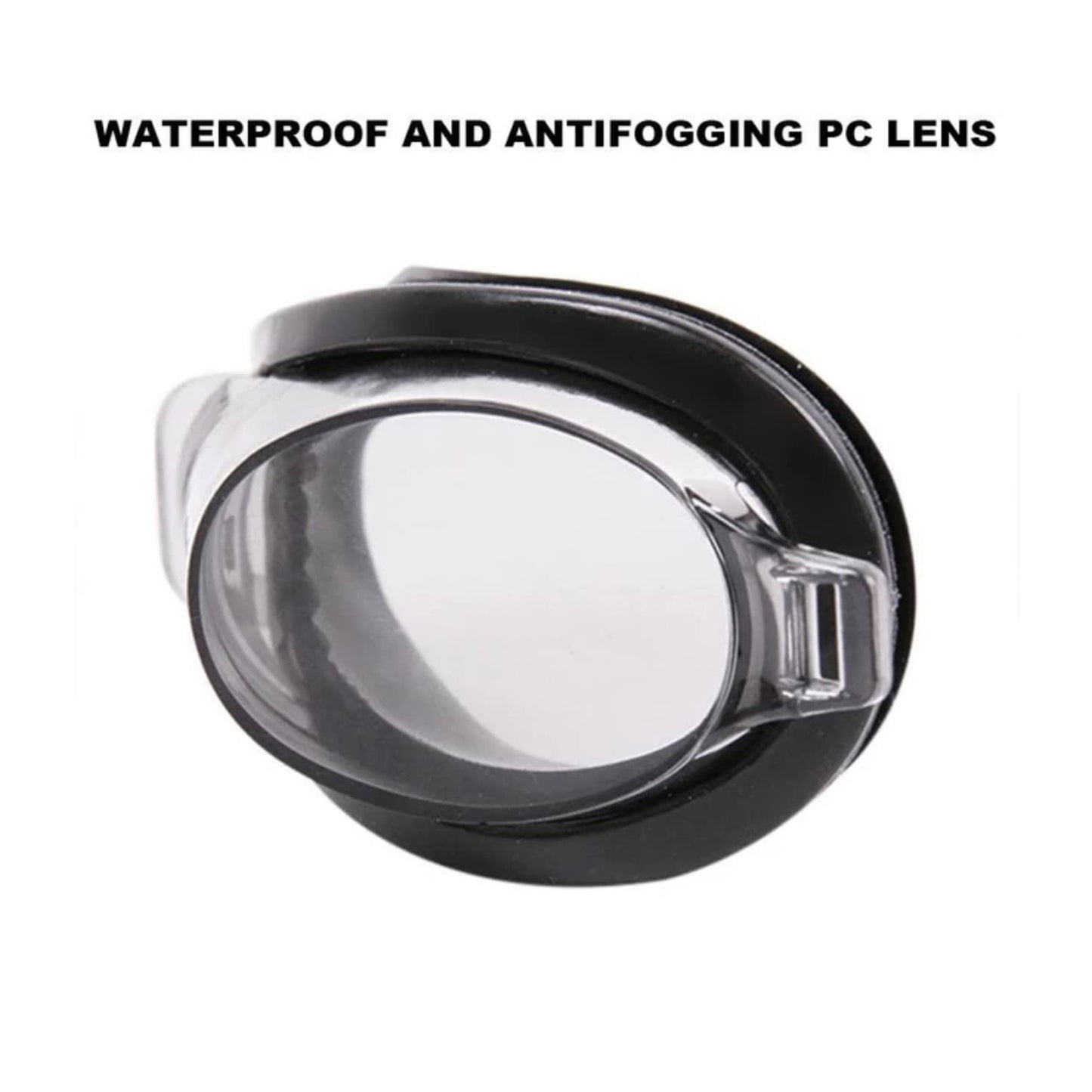 0399 Swimming Goggles  With Ear And Nose Plug Adjustable Clear Vision Anti-fog Waterproof