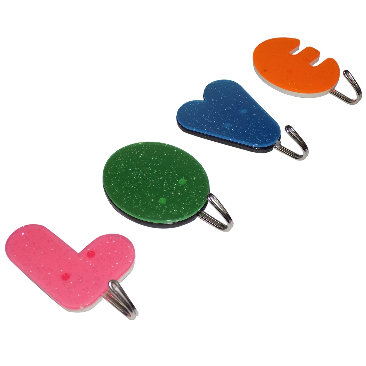 1121 Love Shape Self Adhesive Hooks